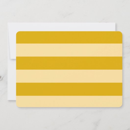 Ga naar de kapel Save the Date (Mosterd) (Achterkant)