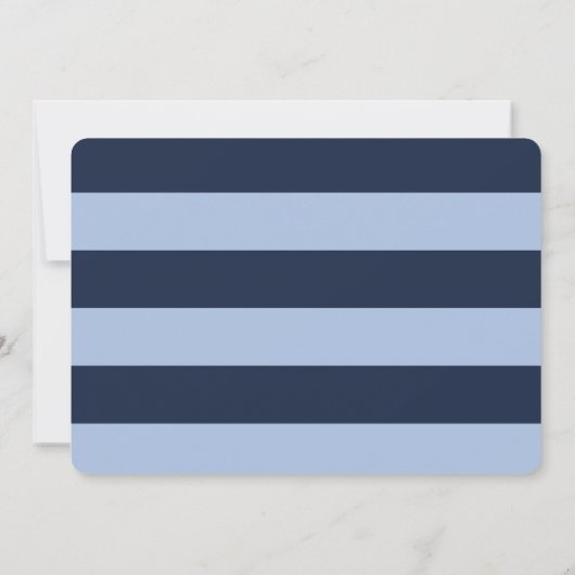 Ga naar de kapel Save the Date (Navy) (Achterkant)