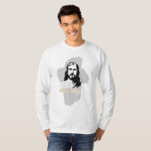 Ga naar de kerk..! Jezus Christus. Christelijke pr T-shirt (Voorkant volledig)