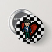 ga naar de knop! ronde button 5,7 cm (Voorkant /achterkant)