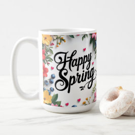 Ga naar de lente: 'HAPPY SPRING' Koffiemok
