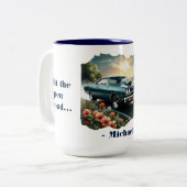 Ga naar de Open Road Coffee Mok (Voorkant links)