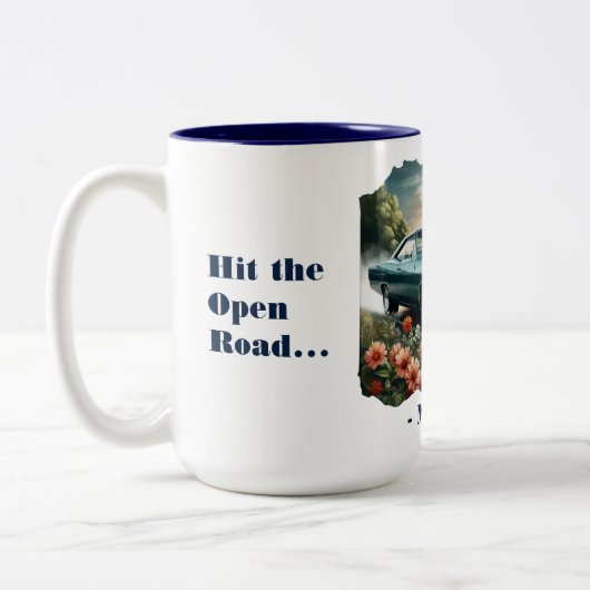 Ga naar de Open Road Coffee Mok (Links)