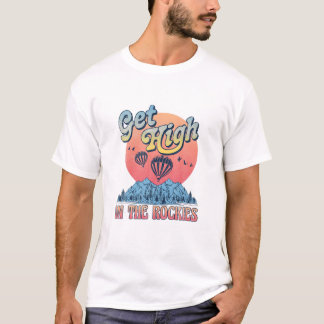 Ga naar de Rockies National Park Rock T-shirt
