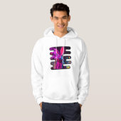 Ga naar de stad met Neon Kash Rabbit Hoodie (Voorkant volledig)
