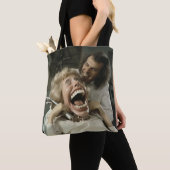 Ga naar de tandarts canvas tas. tote bag (Dichtbij)