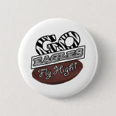 GA NAAR EAGLES! RONDE BUTTON 5,7 CM (Voorkant)