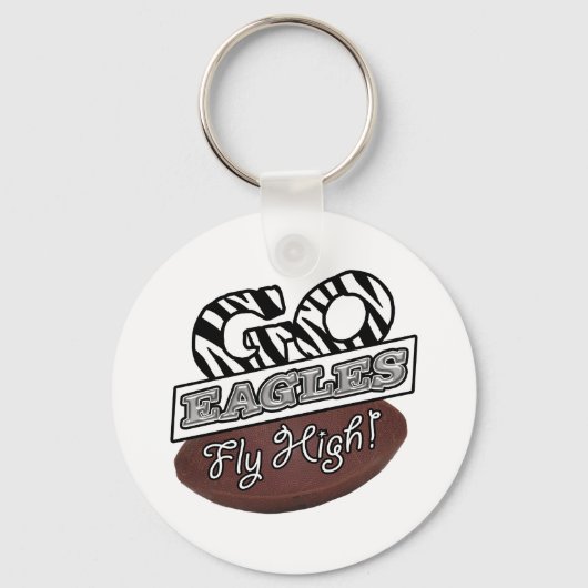 GA NAAR EAGLES! SLEUTELHANGER (Voorkant)