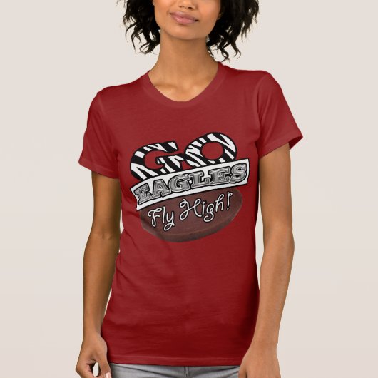 GA NAAR EAGLES! T-SHIRT (Voorkant)