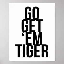 Ga naar Em Tiger Poster