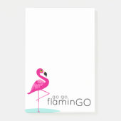 Ga naar flaminGO roze flamingo na notitie Post-it® Notes (Voorkant)