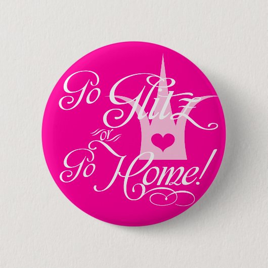 Ga naar Glitz of ga naar Home Ronde Button 5,7 Cm (Voorkant)
