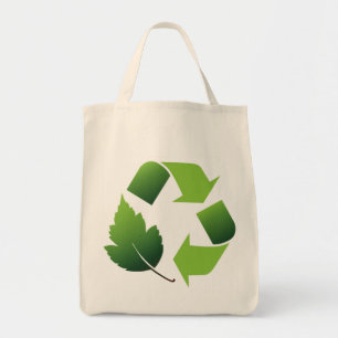 Ga naar groen milieu tote bag