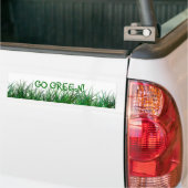 Ga naar groene bumpersticker (Op Truck)