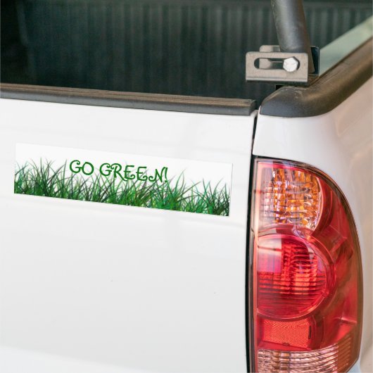 Ga naar groene bumpersticker (Op Truck)