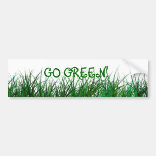 Ga naar groene bumpersticker