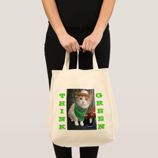 Ga naar Groene winkeltas Tote Bag (Voorkant (product))