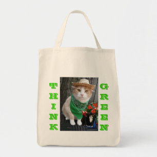 Ga naar Groene winkeltas Tote Bag