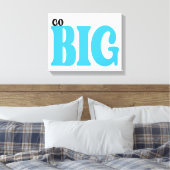 Ga naar Grote Motivatie prijsopgave Canvas Afdruk (Insitu (Slaapkamer))