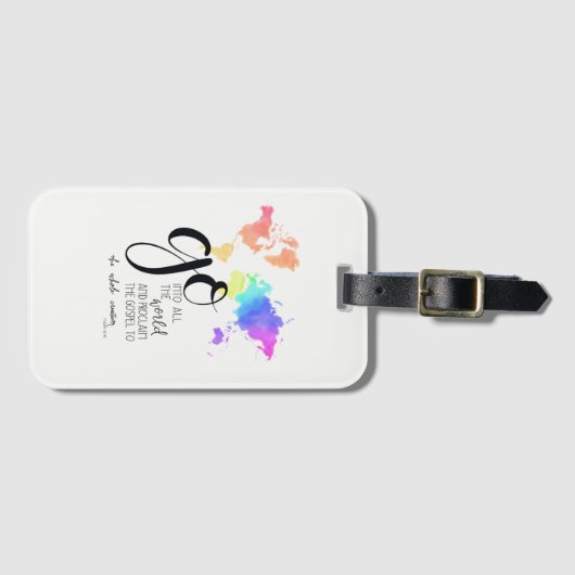 Ga naar het bagagelabel van de hele wereld (Voorkant (horizontaal))