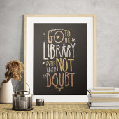 Ga naar het bibliotheekcitaat poster