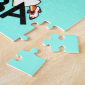 Ga naar het Cubaanse Vintage Travel Legpuzzel (Zijkant)