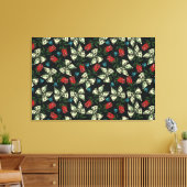 Ga naar het geld canvas print (Insitu (Woonkamer))