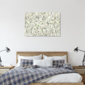 Ga naar het geld canvas print (Insitu (Slaapkamer))