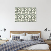 Ga naar het geld canvas print (Insitu (Slaapkamer))