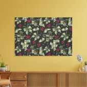 Ga naar het geld canvas print (Insitu (Woonkamer))