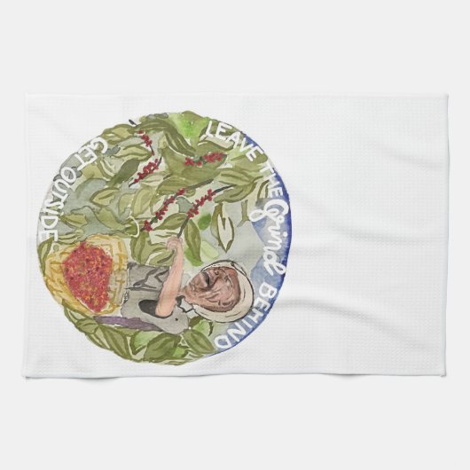 Ga naar het Natuur Coffee Shirt Theedoek (Horizontaal)