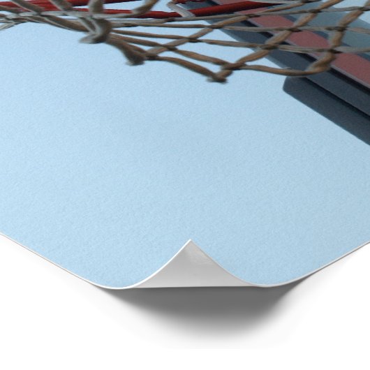 Ga naar het spel! Basketball Poster (Hoek)