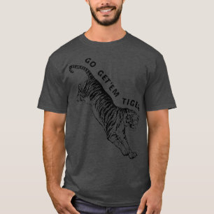 Ga naar het T-shirt van de tijger op een zonnebril
