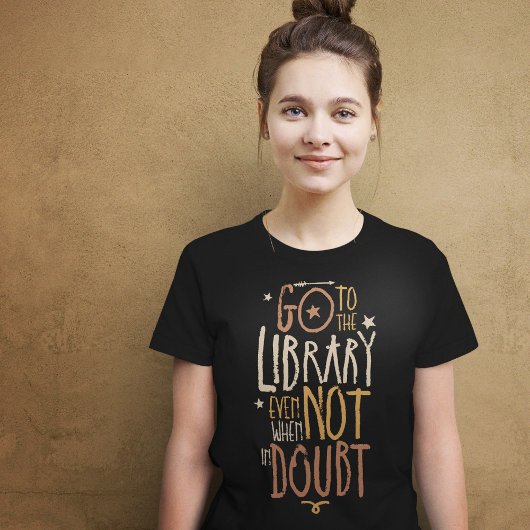 Ga naar het t-Shirt van het Citaat van de Biblioth
