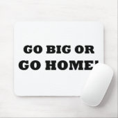 Ga naar huis of ga naar huis! muismat (Met muis)