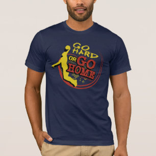Ga naar huis - Sporty Slang Basketball T-shi T-shirt