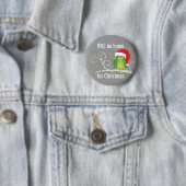 Ga naar huis voor de kerstknop ronde button 5,7 cm (In situ)