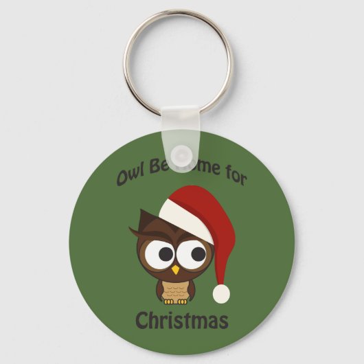 Ga naar huis voor Kerstmis! Sleutelhanger (Voorkant)
