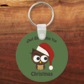Ga naar huis voor Kerstmis! Sleutelhanger (Voorkant)