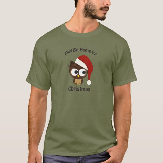 Ga naar huis voor Kerstmis! T-shirt (Voorkant)