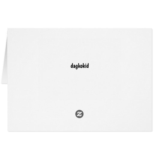 GA NAAR IT, NOOIT EEN ENCOURAGEMENT-KAART OPGEVEN (Achterkant Horizontaal)