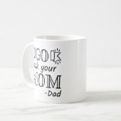 Ga naar je moeder - Vader Koffiemok (Voorkant links)