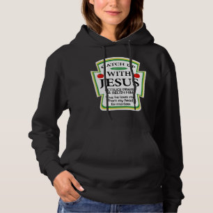 Ga naar Jezus Ketchup Hoodie Funny Christelijk