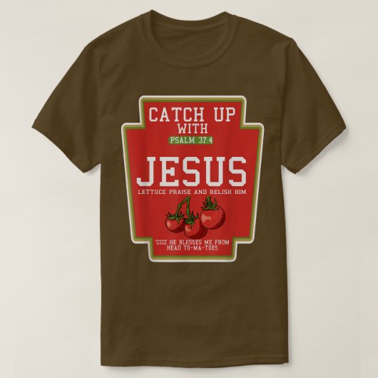 Ga naar Jezus Lazy Halloween Costume Pun Chr T-shirt (Design voorkant)