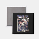Ga naar Joe Funny Pro Trump &amp; Zombie Biden 202 Magneet (Voorkant / Achterkant)