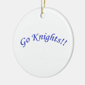 Ga naar Knachten! Keramische ornament (Links)