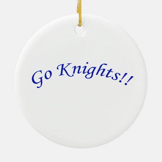 Ga naar Knachten! Keramische ornament (Achterkant)