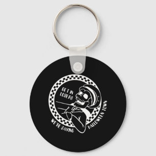 Ga naar Losers Lazy Halloween Costume Fun Skeleton Sleutelhanger