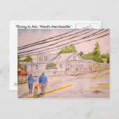 Ga naar Mrs. Wards Merchantile Briefkaart (Voorkant / Achterkant)