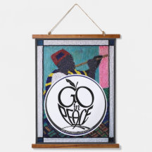 GA naar PEACE Wall Topper Hanging Tapestry